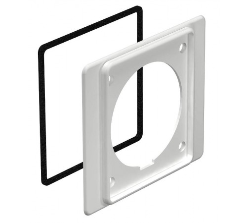 Фланец для розетки СЕЕ 32А (ПВХ,серый) (2393 32)  6024033  OBO Bettermann