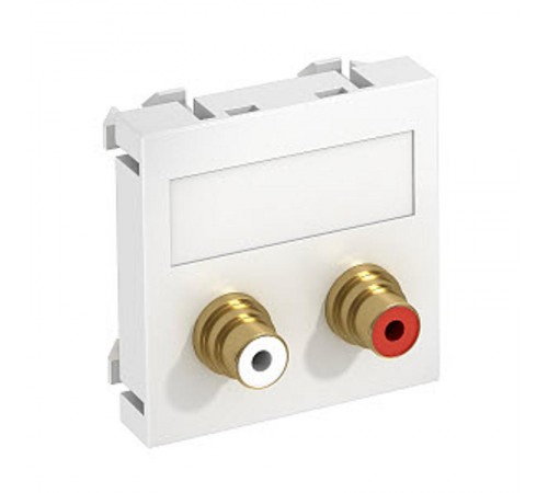 Мультимедийная рамка Audio-Cinch Modul45 (черный) (MTG-2R L SWGR1)  6105045  OBO Bettermann