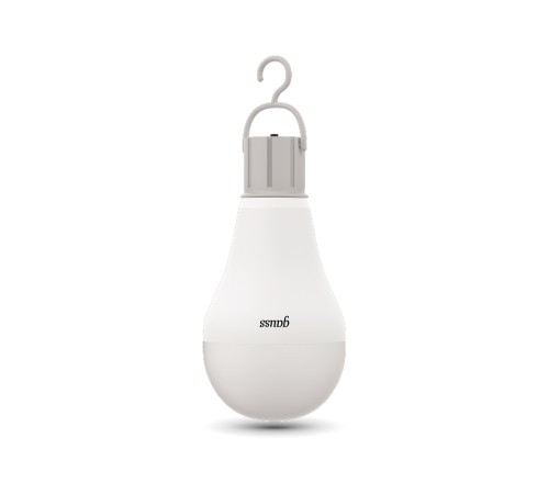 Лампа светодиодная LED A60 10W E27 640lm 3000K с Li-Ion аккумулятором 1/10/60  102402100  Gauss