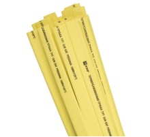 Термоусаживаемая трубка ТУТ нг 14/7 желтая EKF PROxima  tut-14-y-1m  EKF