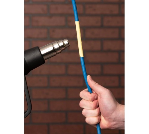 Термоусаживаемая трубка ТУТ нг 12/6 желтая EKF PROxima  tut-12-y  EKF