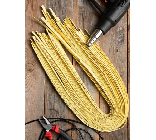 Термоусаживаемая трубка ТУТ нг 12/6 желтая EKF PROxima  tut-12-y-1m  EKF