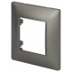 Рамка для розеток и выключателей Elegance 14-5001-16 на 1 пост, титан  Б0065801  ЭРА