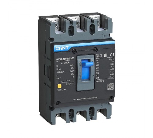 Выключатель автоматический NXM-250H/3Р 160A 50кА (R)  844329  CHINT