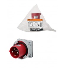 Вилка скрытой установки IP67 63А 3Р+РЕ 380В  SQ0611-0052  TDM