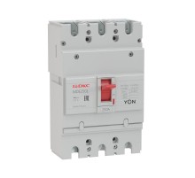Выключатель автоматический в литом корпусе YON MDE250H125 (замена на MGS160N-3TAMF0125) MDE250H125  DKC