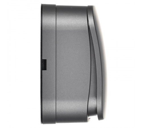 GLORY Выключатель 1-клавишный о/у 10А ВС20-1-0-ХСм сталь матовый  EVH10-K46M-10  IEK