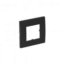 Рамка одинарная Modul45 (универс.,84x84 мм,черный) (AR45-F1 SWGR)  6119324  OBO Bettermann