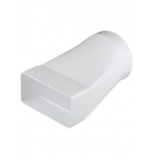 Соединитель со смещением плоск. воздух. с кругл. 60х120/D100,  SQ1807-1753  TDM