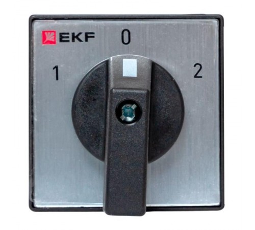 Переключатель кулачковый ПК-1-22 25А 2P "1-0-2" IP65  pk-1-22-25-65  EKF