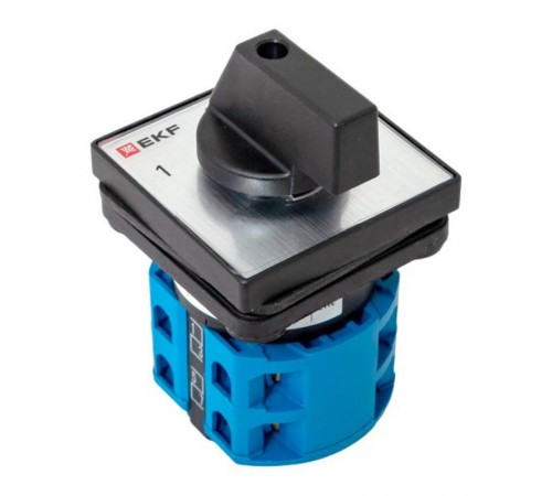 Переключатель кулачковый ПК-1-22 25А 2P "1-0-2" IP65  pk-1-22-25-65  EKF