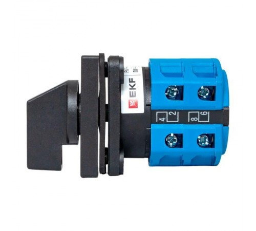 Переключатель кулачковый ПК-1-22 25А 2P "1-0-2" IP65  pk-1-22-25-65  EKF