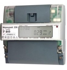 Счетчик Меркурий 236 ART-01 PQRS 5-60A/400В (мнтар.) ЖКИ (DIN)