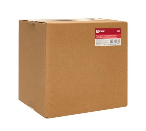 Рубильник-переключатель 400A 3P c рукояткой управления для прямой установки PowerSwitch  pscs-400-3  EKF