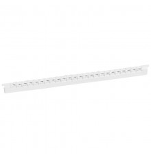 Маркер Memocab - ширина 2,3 мм - чёрная маркировка на белом фоне - заглавная буква F  037831  Legrand