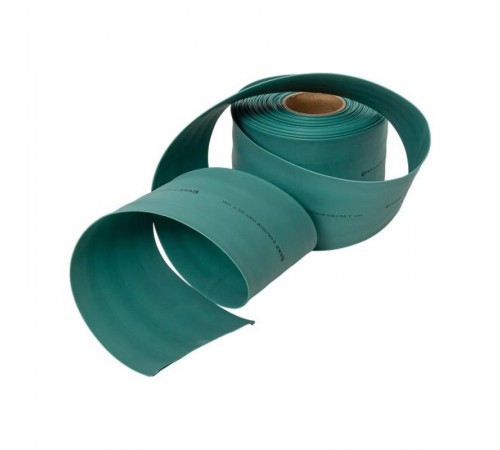Термоусаживаемая трубка ТУТ нг 100/50 зелёная рулон PROxima  tut-100-j  EKF