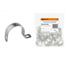 Скоба металлическая однолапковая СМО с внутр. d 38-40 мм (50шт)  SQ0409-0009  TDM
