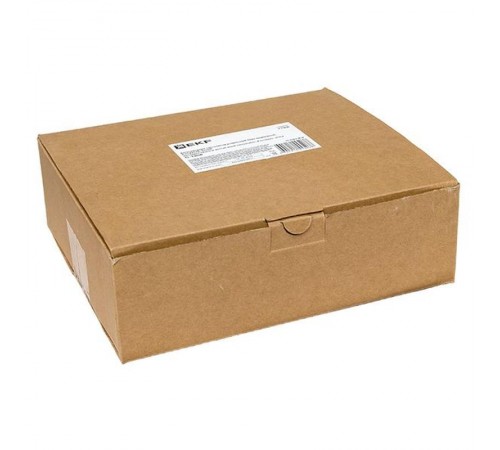 Встраиваемый настольный розеточный блок выдвижной, 8 модулей, белый, C-Line белый  cl-vnbv-8-w  EKF