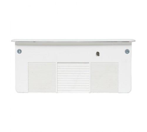 Встраиваемый настольный розеточный блок выдвижной, 8 модулей, белый, C-Line белый  cl-vnbv-8-w  EKF