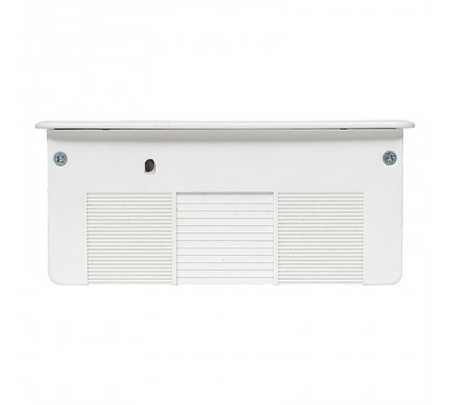 Встраиваемый настольный розеточный блок выдвижной, 8 модулей, белый, C-Line белый  cl-vnbv-8-w  EKF