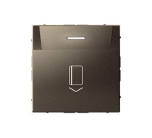 ArtGallery Мокко Выключатель карточный 10А, без задержки времени, быстрозажимные клеммы  GAL000614S  SE