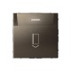 ArtGallery Мокко Выключатель карточный 10А, без задержки времени, быстрозажимные клеммы  GAL000614S  SE