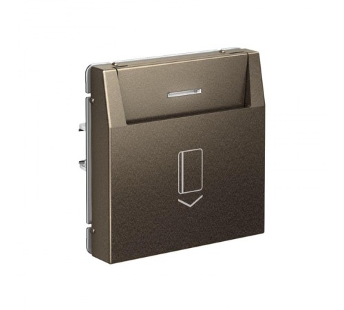 ArtGallery Мокко Выключатель карточный 10А, без задержки времени, быстрозажимные клеммы  GAL000614S  SE