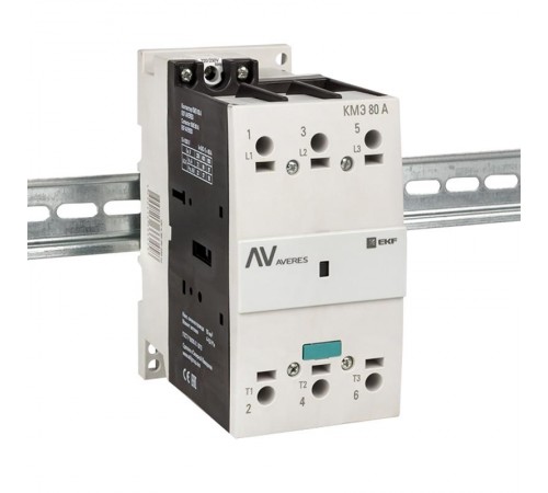 Контактор КМЭ 80А 230В АС EKF AVERES  ctr-s-80-00-230-av  EKF