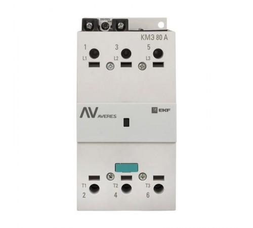 Контактор КМЭ 80А 230В АС EKF AVERES  ctr-s-80-00-230-av  EKF