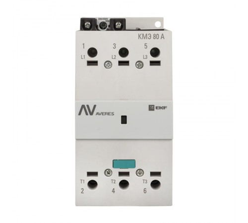 Контактор КМЭ 80А 230В АС EKF AVERES  ctr-s-80-00-230-av  EKF