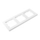 3 - местная рамка, белая, пластик Эпика EKF  UP1-FPW-03  EKF