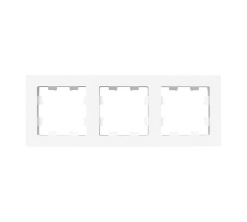 3 - местная рамка, белая, пластик Эпика EKF  UP1-FPW-03  EKF