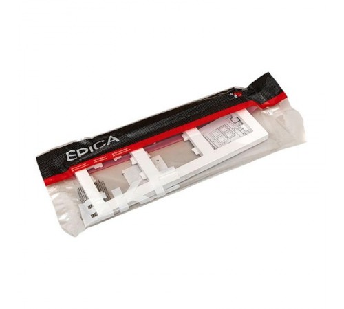 3 - местная рамка, белая, пластик Эпика EKF  UP1-FPW-03  EKF