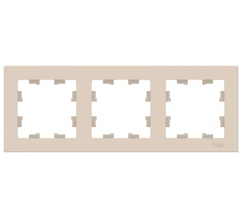 AtlasDesign Бежевый Рамка 3-ая, универсальная  ATN000203  SE