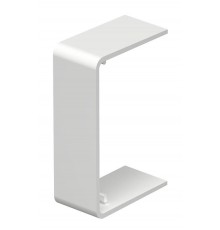 Стыковая накладка кабельного канала WDK 40x110 мм (ПВХ,белый) (WDK HS40110RW)  6193586  OBO Bettermann