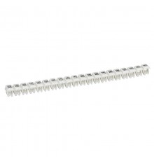 Маркер CAB 3 - для клемм и кабелей 1,5-2,5 мм - чёрные цифры на белом фоне - цифры 81-100  038164  Legrand