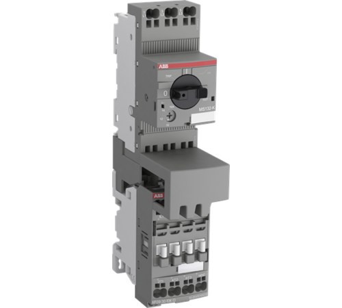 Адаптер BEA38-4K1 для соединения с мотор-автоматами MS132-K с втычными клеммами от 12А до 32А  1SBN082324T1000  ABB