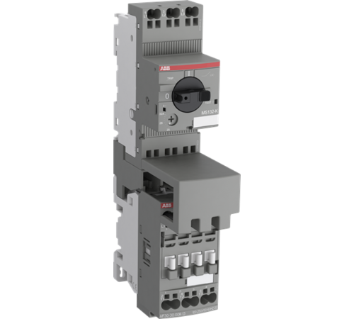 Адаптер BEA38-4K1 для соединения с мотор-автоматами MS132-K с втычными клеммами от 12А до 32А  1SBN082324T1000  ABB