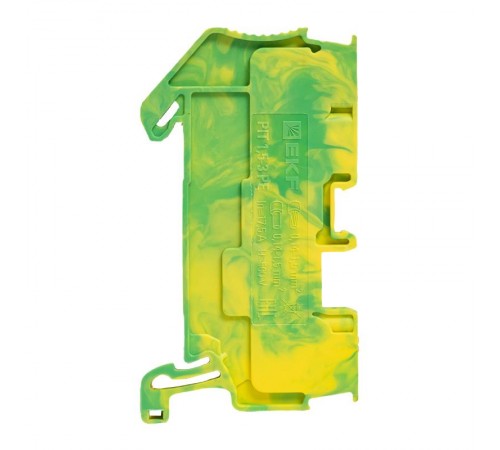 Клеммная колодка пружинная 1.5 Push-in 3 вывода земля PIT-1,5-3-pe  EKF