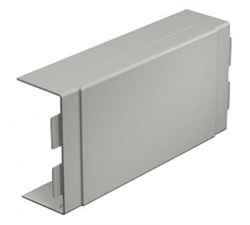 Крышка T-образной секции кабельного канала WDK 60x130 мм (ПВХ,серый) (WDK HK60130GR)  6023045  OBO Bettermann