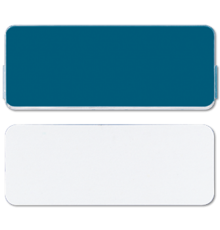 накладка из оргстекла с белой подложкой, поле для надписи 23Х59 мм, для серии СD  CD54NA  Jung