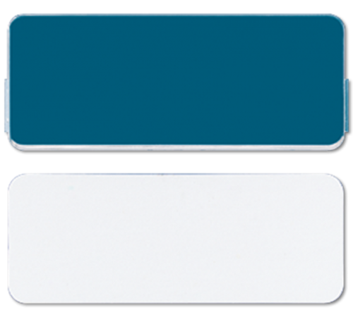 накладка из оргстекла с белой подложкой, поле для надписи 23Х59 мм, для серии СD  CD54NA  Jung