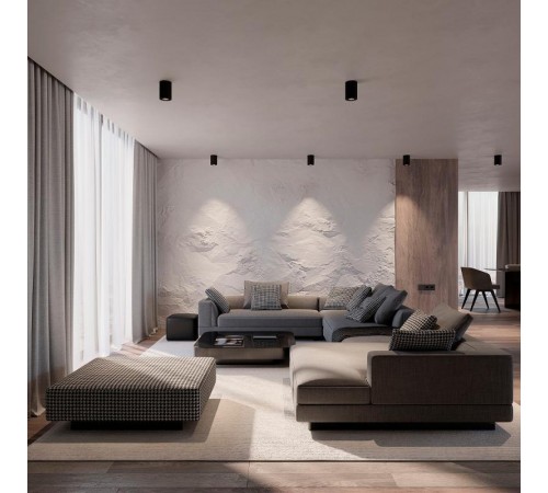 Светильник SP-FOCUS-R90-9W Day4000 (BK, 24 deg, 230V)  029530  Arlight