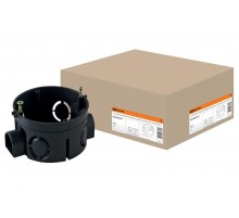 Коробка установочная 68х40 стыковочные узлы с саморезами  SQ1402-0010  TDM