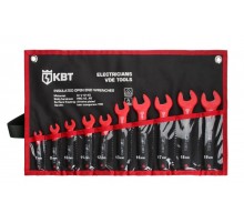 Набор изолир. однорожковых ключей 10 шт. НИИ-10  63844  КВТ