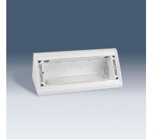 Simon 82 Монтажная коробка угловая для накладного монтажа для рамок на 8 узких (4 широких) модулей, S82C, гра  82772-38  Simon