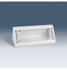 Simon 82 Монтажная коробка угловая для накладного монтажа для рамок на 8 узких (4 широких) модулей, S82C, алю  82772-33  Simon