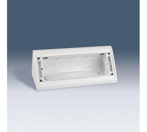 Simon 82 Монтажная коробка угловая для накладного монтажа для рамок на 8 узких (4 широких) модулей, S82C, гра  82772-38  Simon