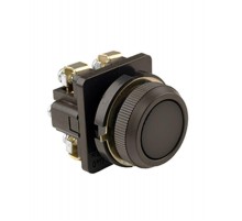 КЕ-011 У3 исп.2, черный, 1з+1р, цилиндр, IP40, 10А, 660В, выключатель кнопочный (ЭТ)  ET502424  Электротехник