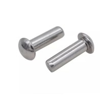 Заклепка алюминиевая с полукгруглой головой 2,5х08 ГОСТ 10299-80 (40 шт)- пакет  144211  Tech-KREP